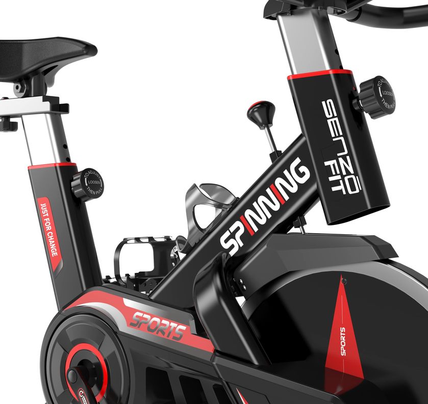 Bicicleta Spinning 8Kg Senzo Fit-3
