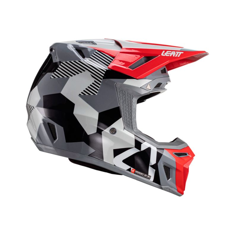 Kit Leatt Casco Con Antiparra Moto 8.5 V24 Forge S-6