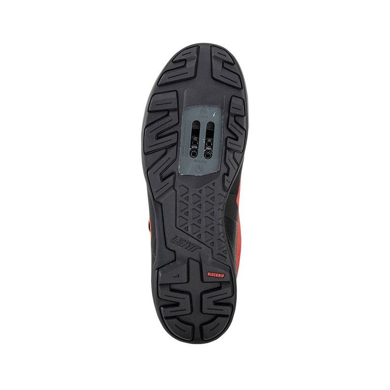 Zapatilla Leatt 6.0 Fijación Ciclismo Deportivo Trail Rojo-1
