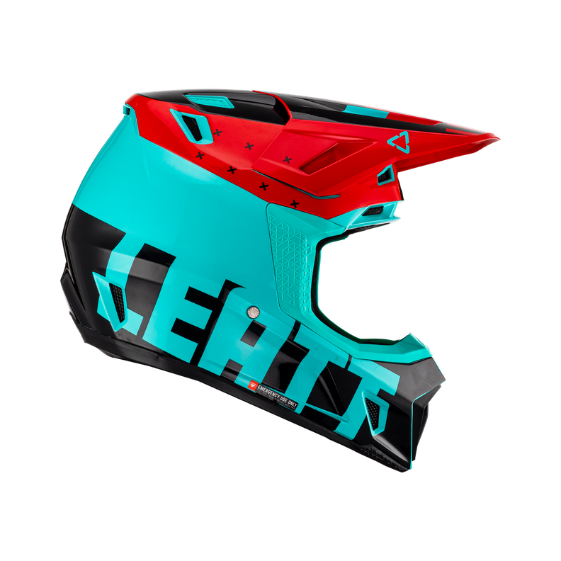Kit Leatt Casco Con Antiparra Moto 7.5 V23 Fuel L-6