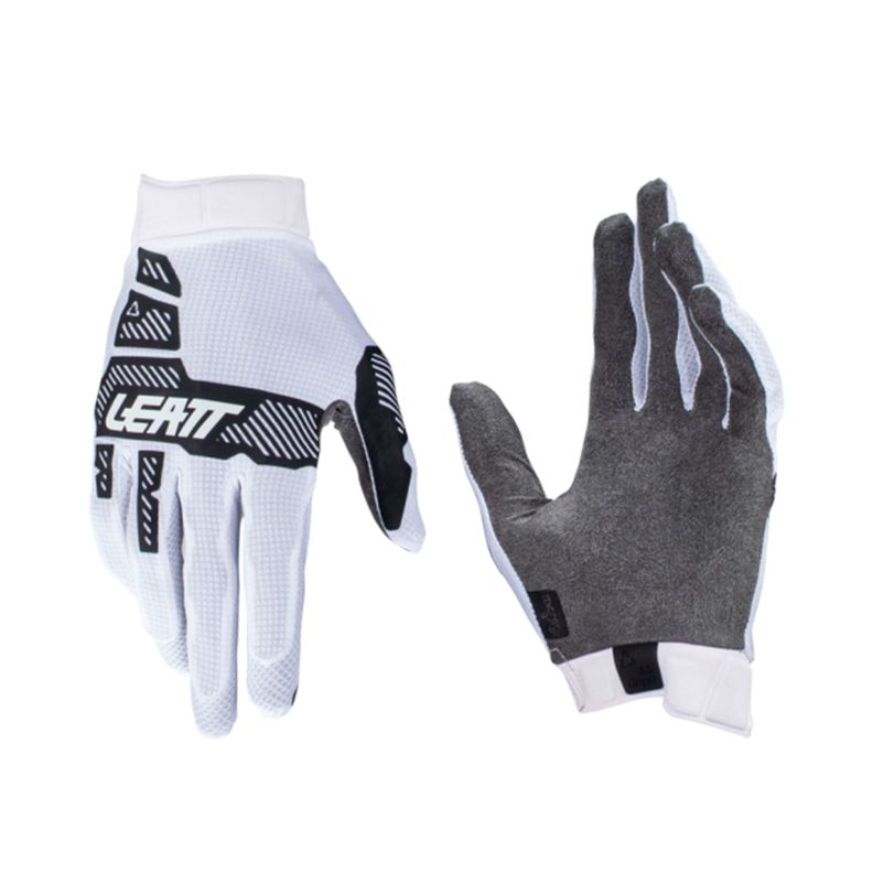 Guantes Leatt Bicicleta y Moto 1.5 GripR Blanco XXL 12US-0