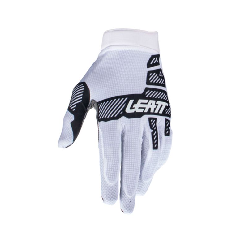 Guantes Leatt Bicicleta y Moto 1.5 GripR Blanco XXL 12US-1