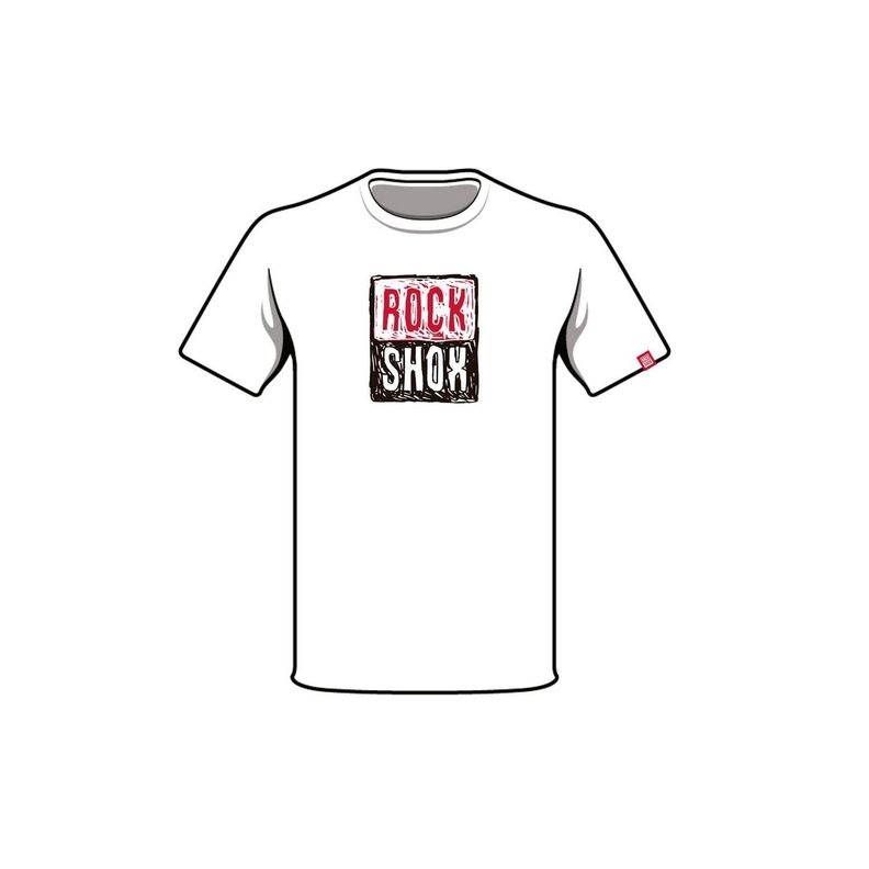Polera RockShox Manga Corta R2206 Blanco-3