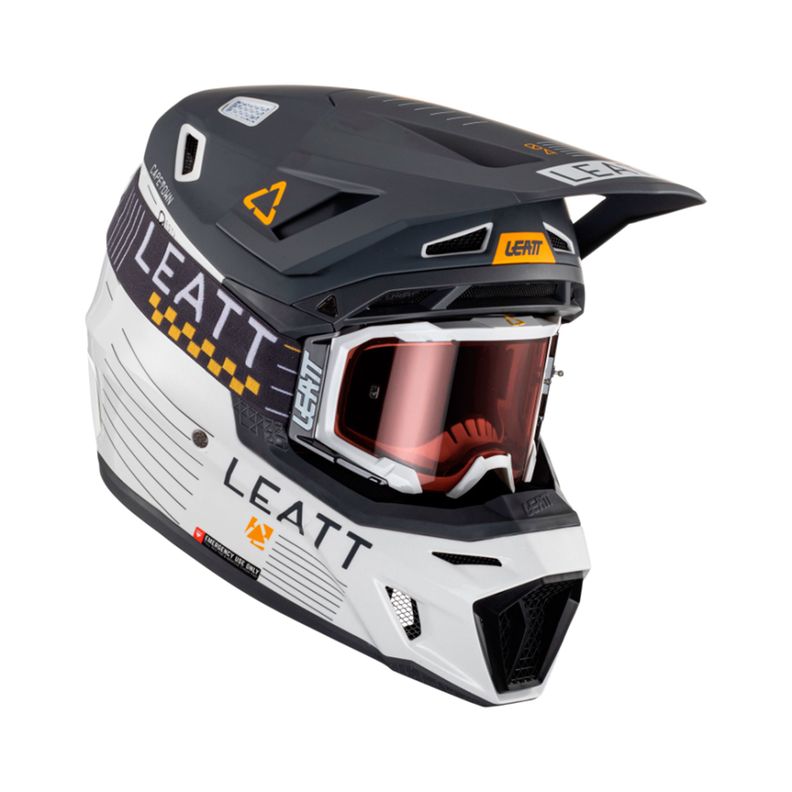 Kit Leatt Casco Con Antiparra Moto 8.5 V24 Metallic M-5