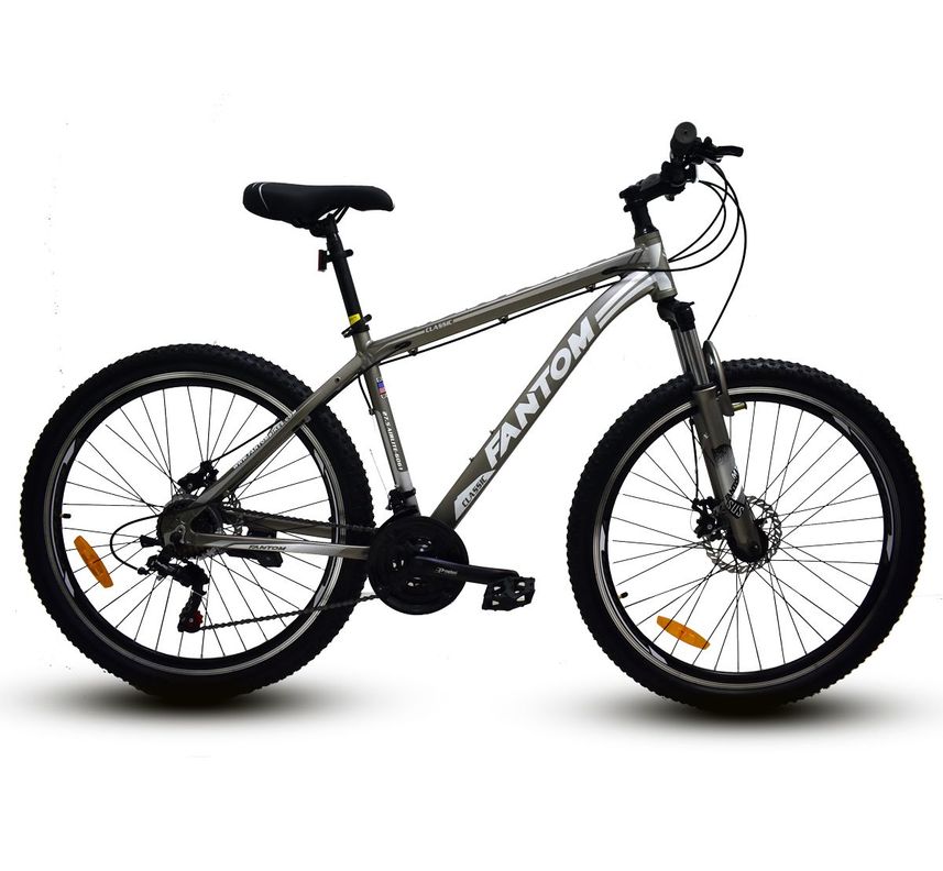 Bicicleta 27.5 MTB Aluminio Disc SH Gris/Blanco Fantom-0