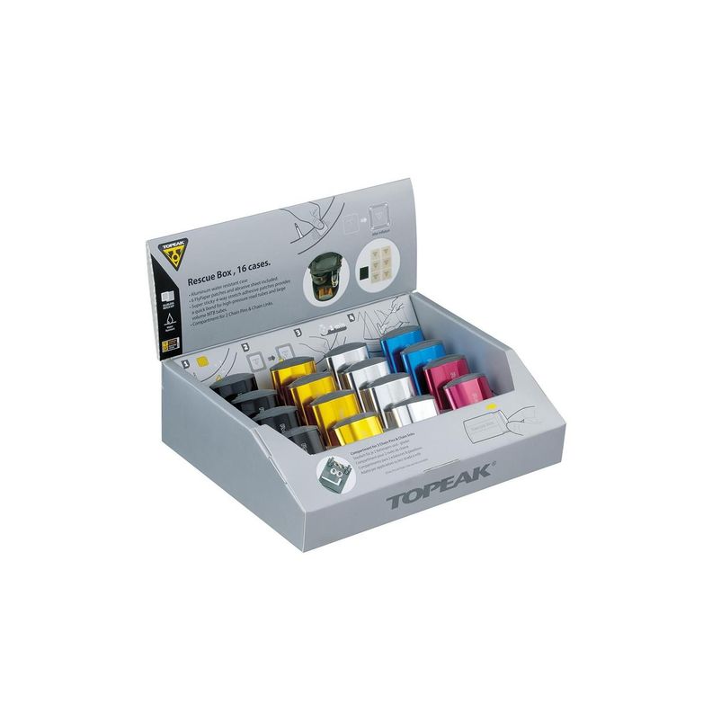 Kit Topeak Metal 6 Parches Autoadhesivos Lija-1