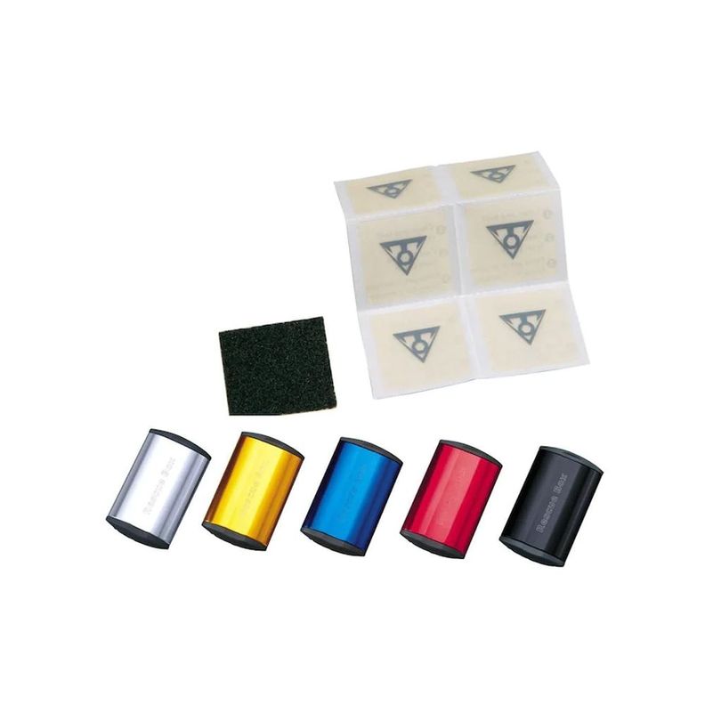 Kit Topeak Metal 6 Parches Autoadhesivos Lija-4