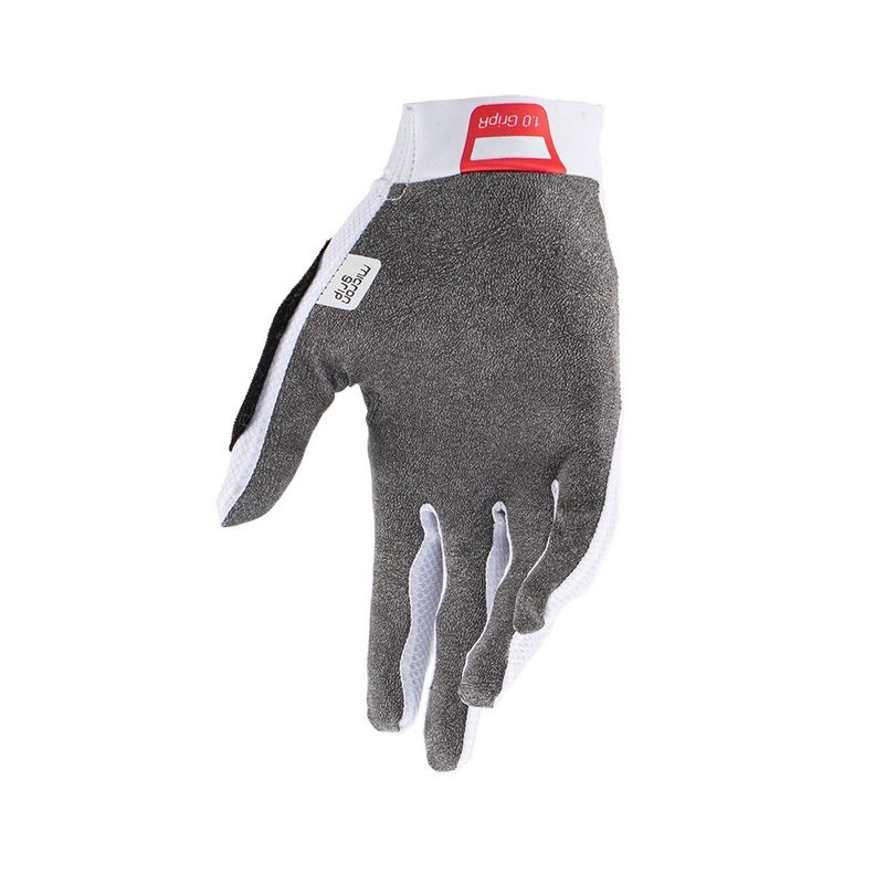 Guantes Leatt Infantil Bicicleta y Moto 1.0 GripR Blanco L 7EU 8US-2