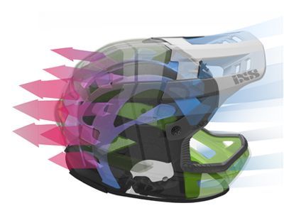 Casco Xult DH black SM IXS-4