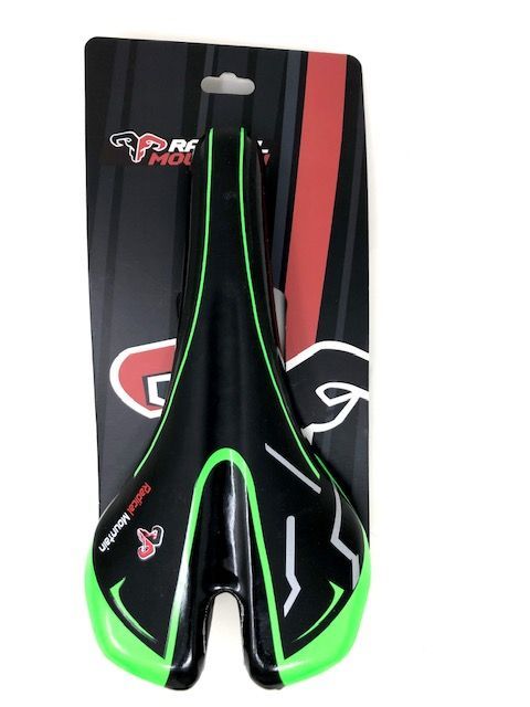 Asiento MTB Negro/Verde Radical Mountain-0