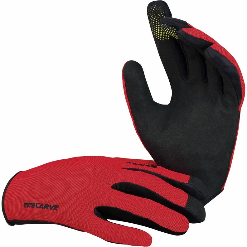 Guantes IXS Infantil Carve Rojo KM-0