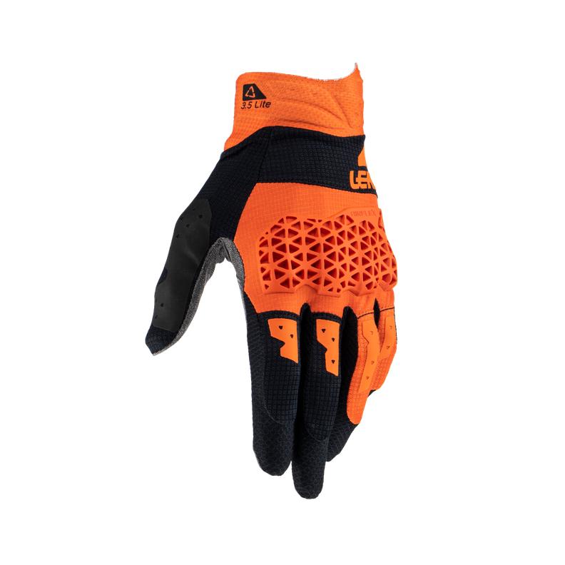 Guantes Leatt Bicicleta y Moto Lite 3.5 Naranjo XL US11-1