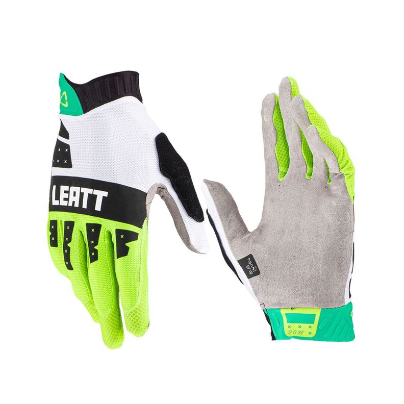 Guantes Leatt Bicicleta y Moto 2.0 X-Flow Jade M 8EU 9US-0