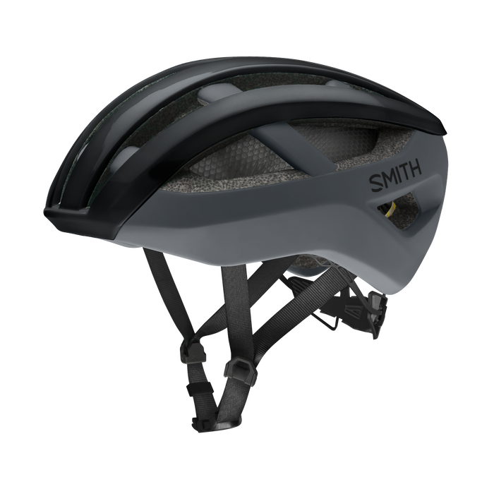 Casco Smith Network Matte Negro Cemento S-0