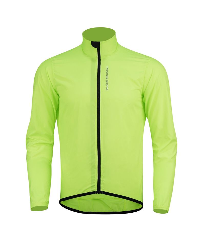 Cortavientos MTB Verde Neon L Radical Mountain-0