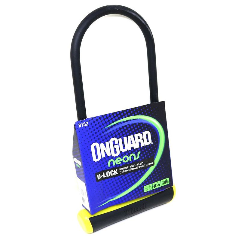 Candado OnGuard Llave U-Lock NS LS 115X292mm-3