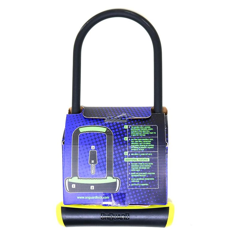 Candado OnGuard Llave U-Lock NS LS 115X292mm-5