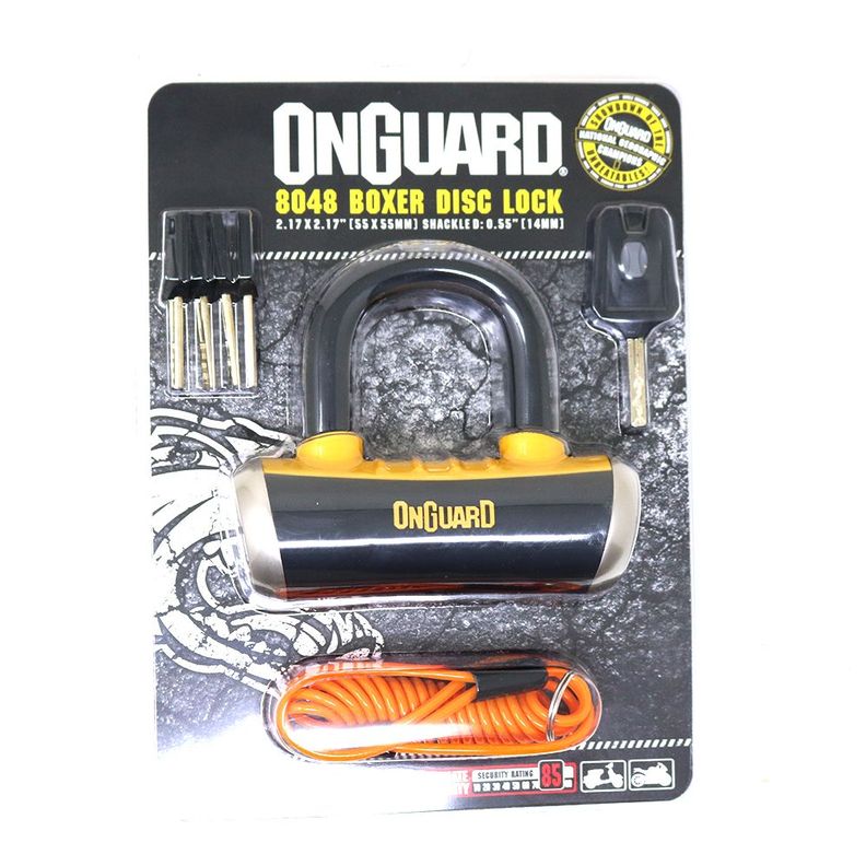 Candado OnGuard Moto Boxer 55X55mm-1