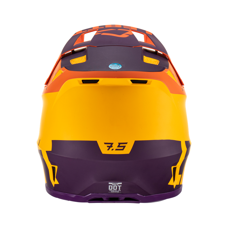 Kit Leatt Casco Con Antiparra Moto 7.5 V23 Indigo L-2