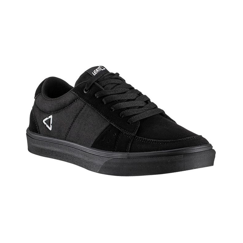 Zapatilla Leatt 1.0 Plataforma Ciclismo Casual Urbano Negro-0