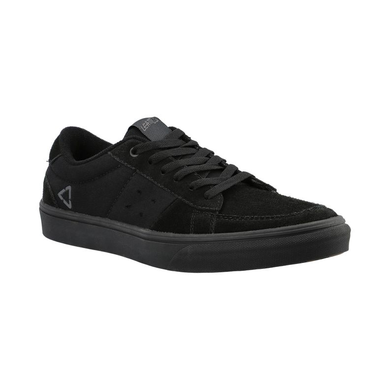 Zapatilla Leatt 1.0 Plataforma Ciclismo Casual Urbano Negro-4