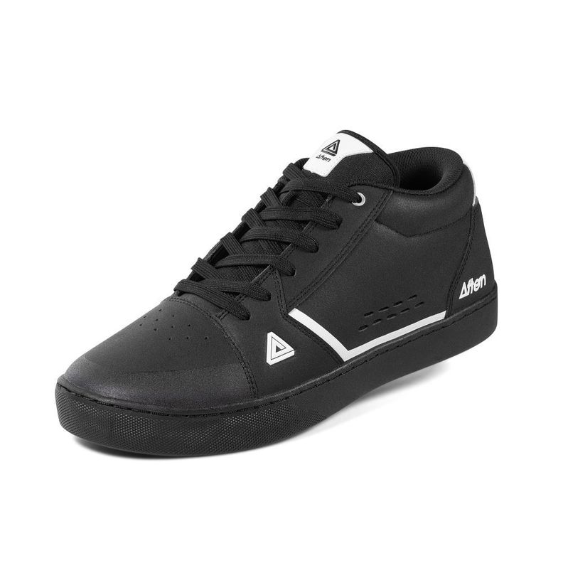 Zapatilla Afton Ciclismo Plataforma Cooper Negro-0