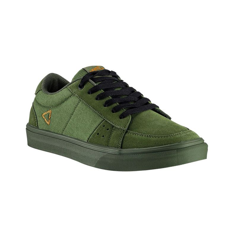 Zapatilla Leatt 1.0 Plataforma Ciclismo Casual Urbano Verde Claro-0