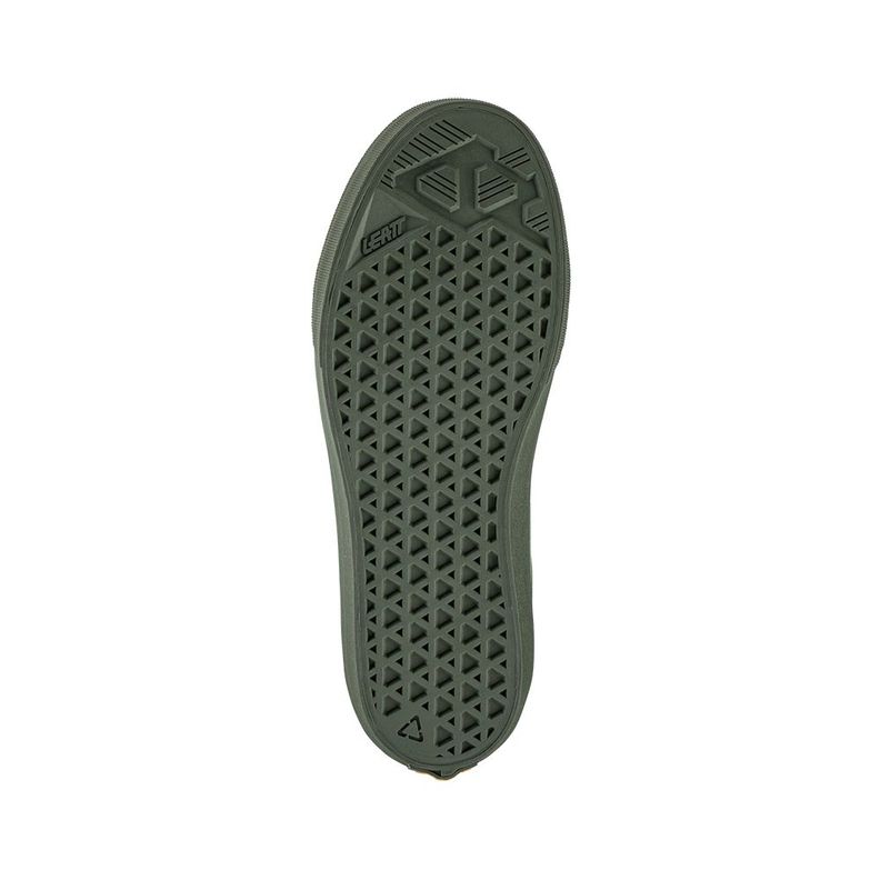 Zapatilla Leatt 1.0 Plataforma Ciclismo Casual Urbano Verde Claro-1