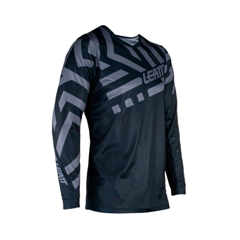 Kit Leatt Moto 3.5 Infantil Jersey Con Pantalón Stealth-1
