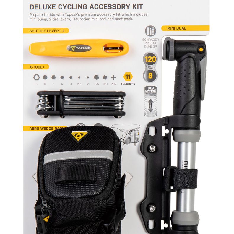 Kit Topeak Deluxe Cycling 4 Piezas-4