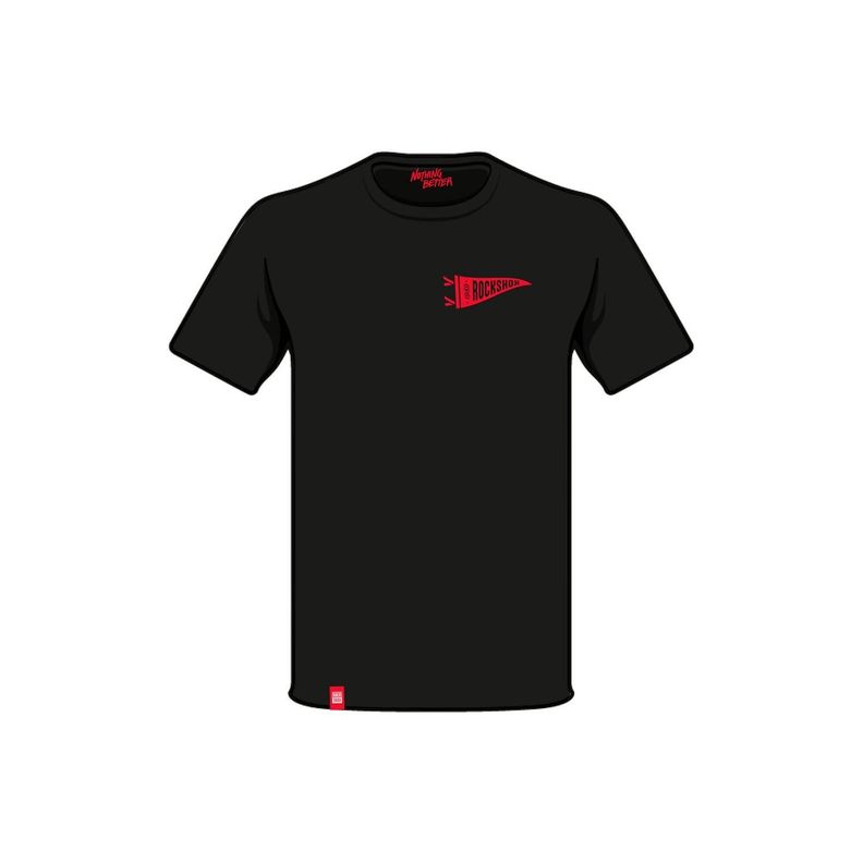 Polera RockShox Manga Corta Pennant Negro-0