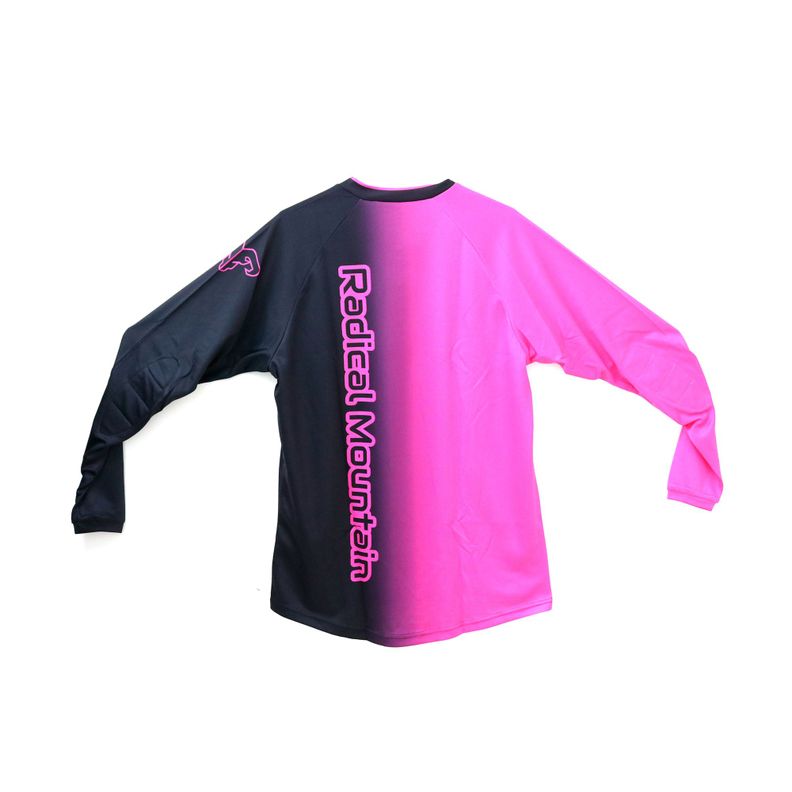 Jersey MTB Mujer Violeta Negro S Radical Mountain-1