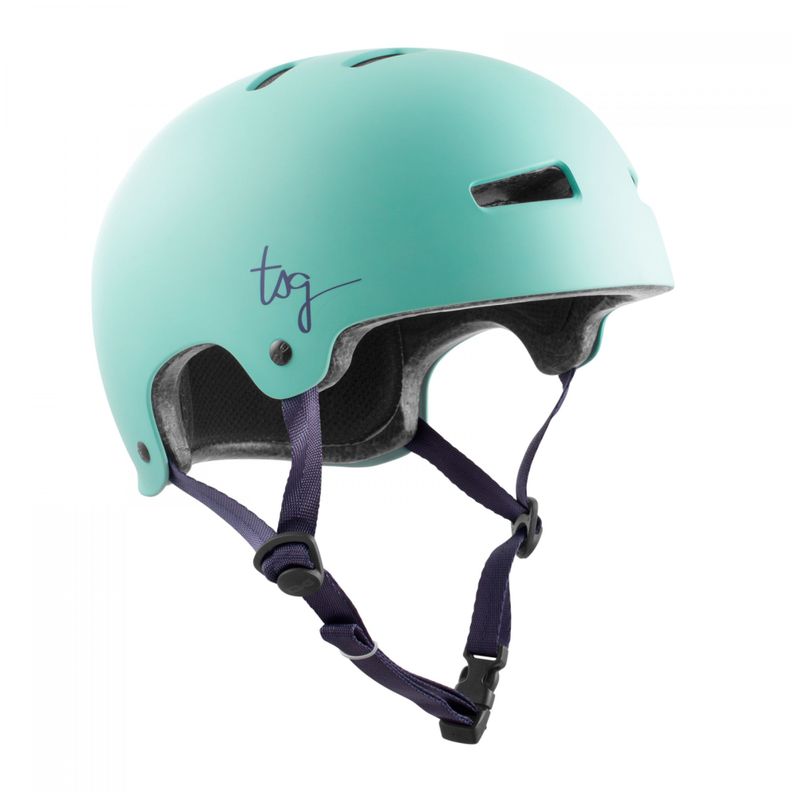 Casco Evolution Mujer Solid Color Satin Mint L/XL  TSG-0