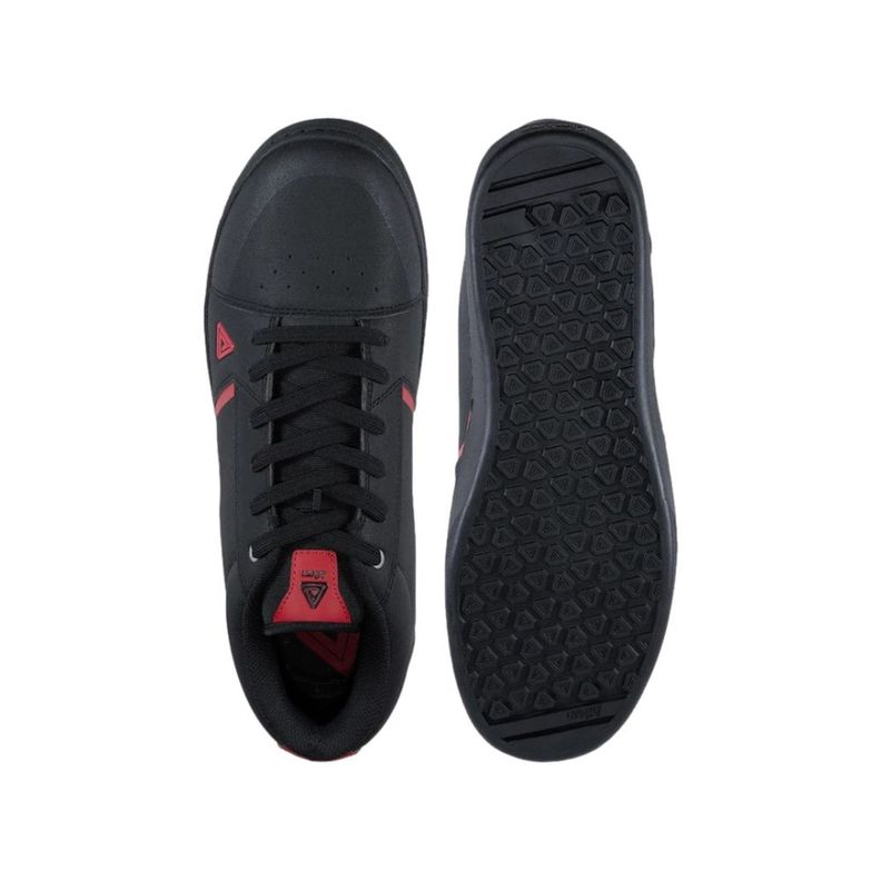Zapatilla Afton Ciclismo Plataforma Cooper Casual Urbano Rojo-1