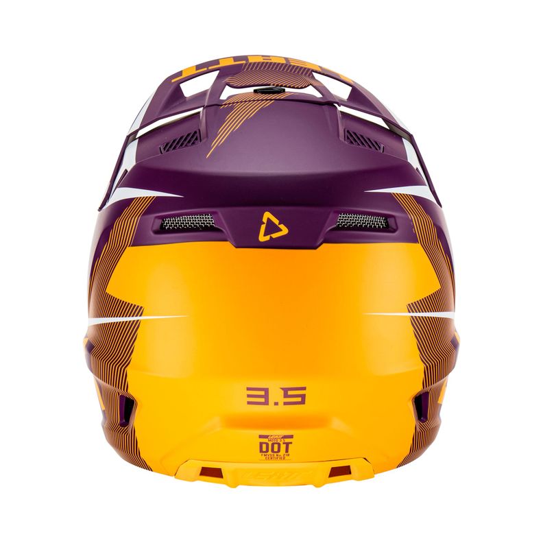 Kit Leatt Casco Con Antiparra Moto 3.5 V23 Indigo M-2