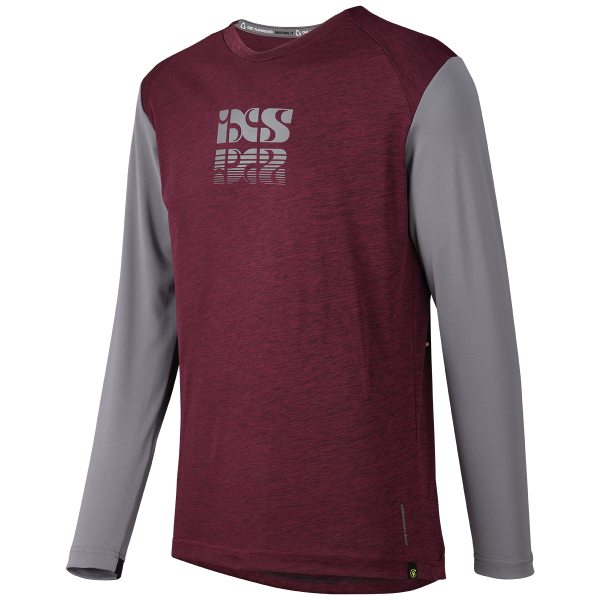 Jersey Trigger X L/S Raisin-Graphite L IXS-0