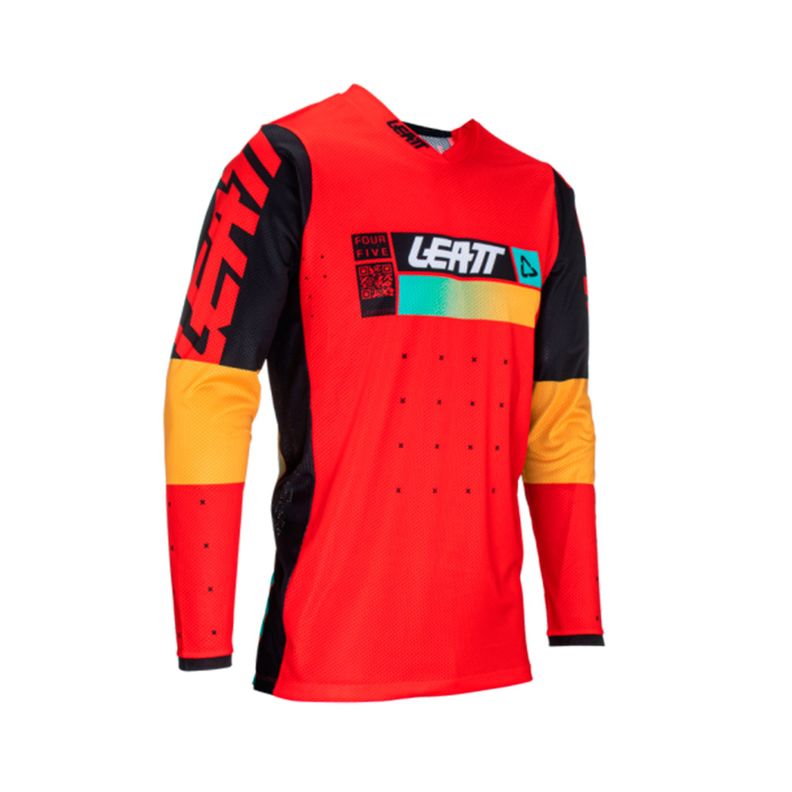 Jersey Moto Leatt 4.5 Lite Rojo-0