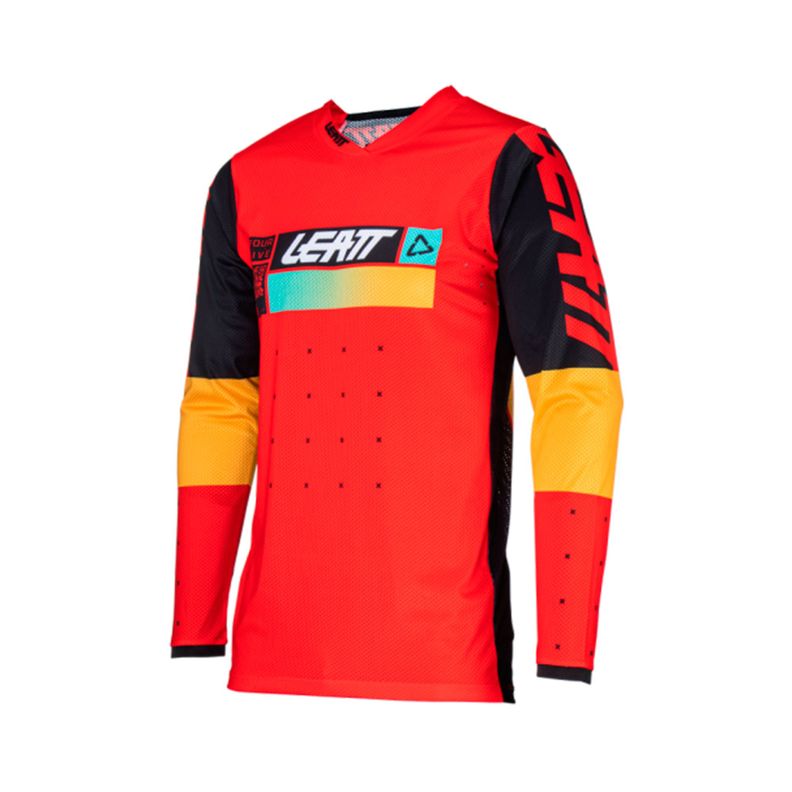 Jersey Moto Leatt 4.5 Lite Rojo-1