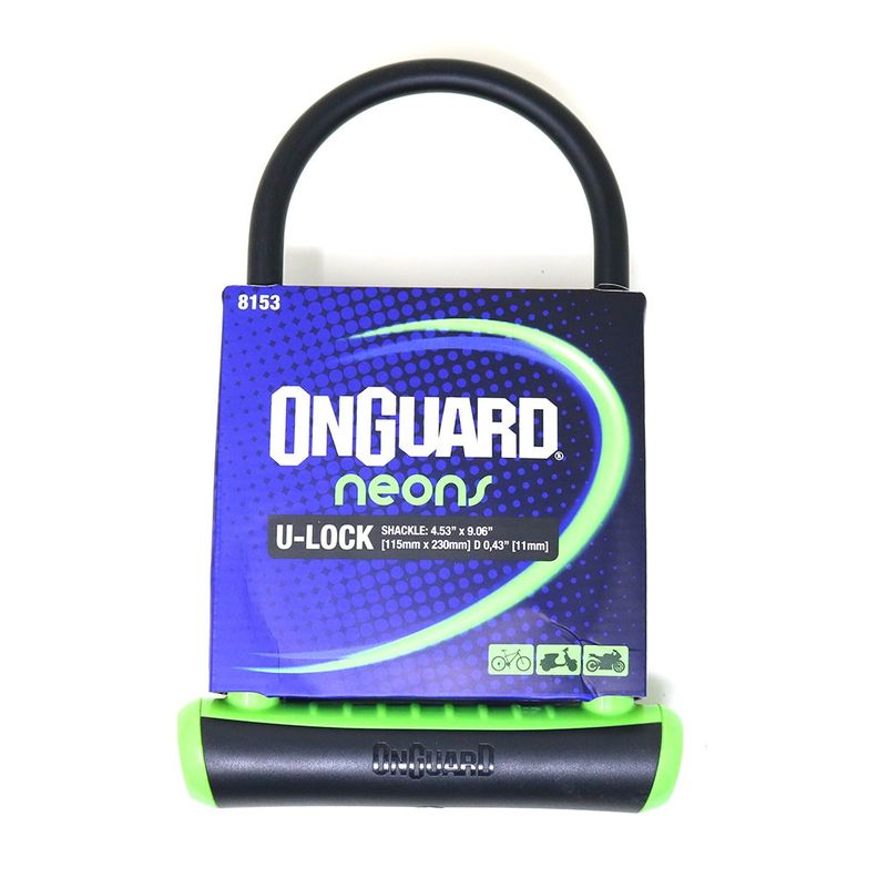 Candado OnGuard Llave U-Lock NS 115X230mm-1