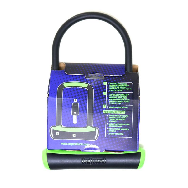 Candado OnGuard Llave U-Lock NS 115X230mm-2