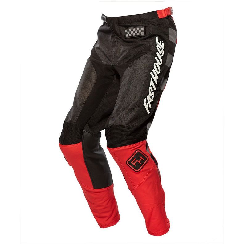 Pantalon Grindhouse Black/Rojo 32 FastHouse-0