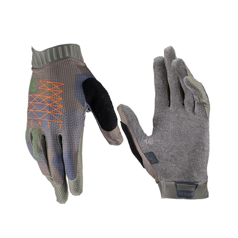 Guantes Leatt Bicicleta y Moto 1.0 GripR Camo S 7EU 8US-0