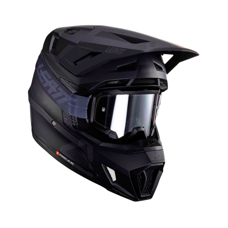Kit Leatt Casco Con Antiparra Moto 7.5 V24 Stealth M-0