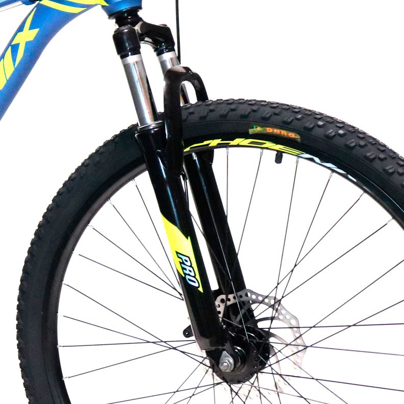 Bicicleta Phoenix MTB Aro 27.5" 21 Velocidades Freno Disco Azul-2