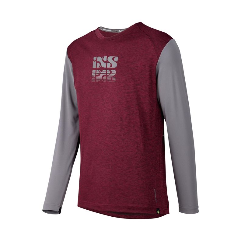 Jersey Kids Trigger X L/S Raisin-Graphite KS IXS-0