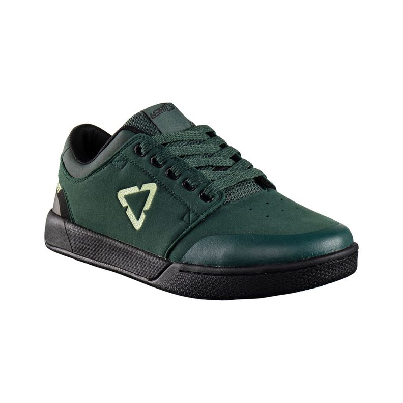 Zapatilla Leatt 2.0 Plataforma Ciclismo Deportivo Verde Oscuro-0