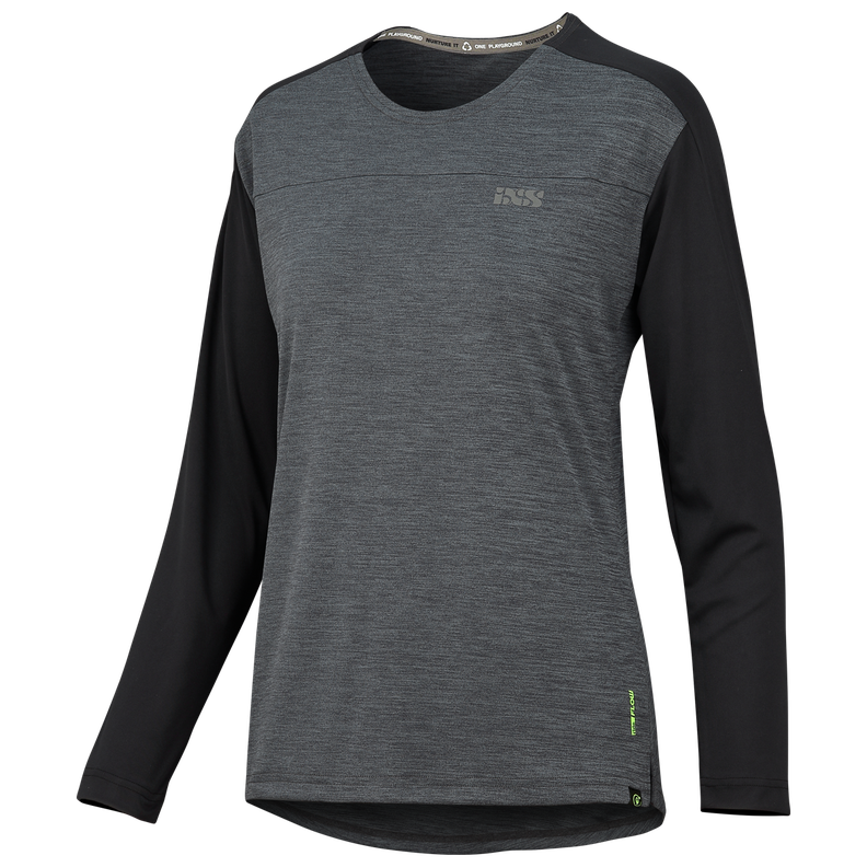 Jersey Flow X m/l graph black wmn 36 IXS-0