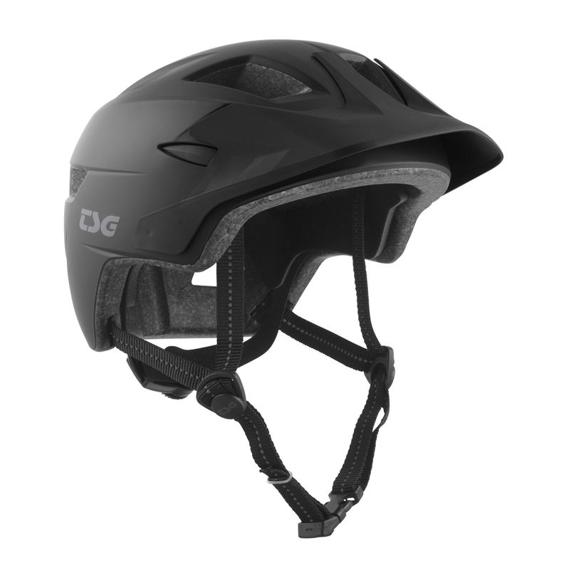Casco Cadete solid satin Black XXS/XS  TSG-0
