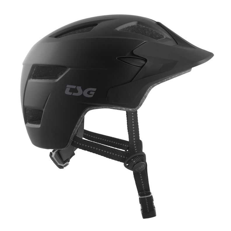 Casco Cadete solid satin Black XXS/XS  TSG-1