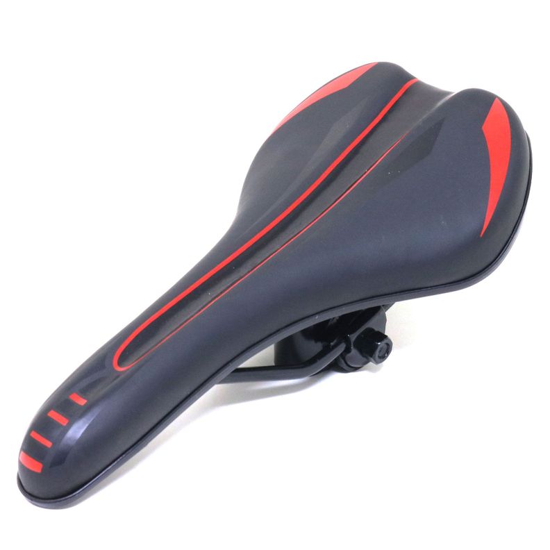 Asiento Radical Mountain MTB N743 Negro Rojo